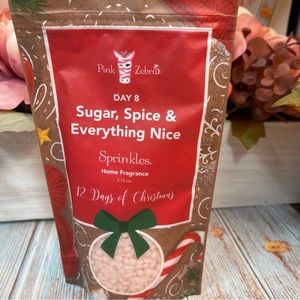 Pink Zebra Sprinkles Wax Melts Sugar, Spice, and Everything Nice 10 scoops